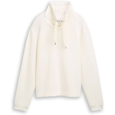 TOM TAILOR Pullover weiss L W TOM TAILOR Pullover weiss L W