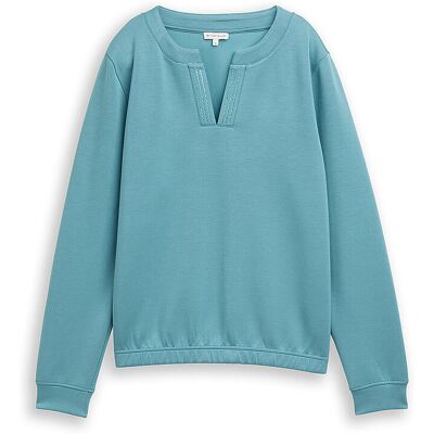 TOM TAILOR Pullover petrol M W TOM TAILOR Pullover petrol M W