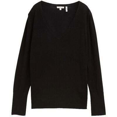 TOM TAILOR Pullover schwarz XL W TOM TAILOR Pullover schwarz XL W