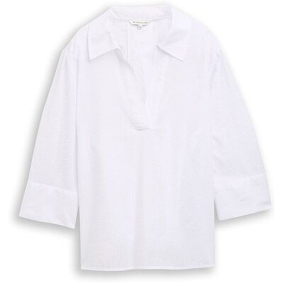 TOM TAILOR Bluse weiss 34 W TOM TAILOR Bluse weiss 34 W