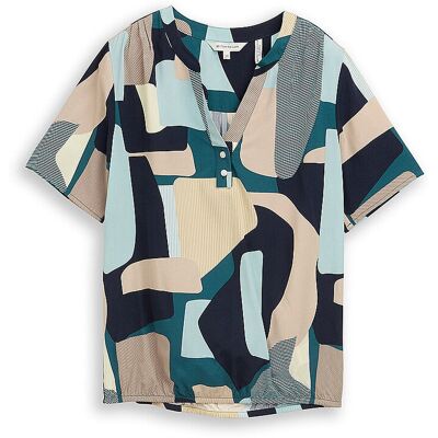 TOM TAILOR Bluse petrol 36 W TOM TAILOR Bluse petrol 36 W