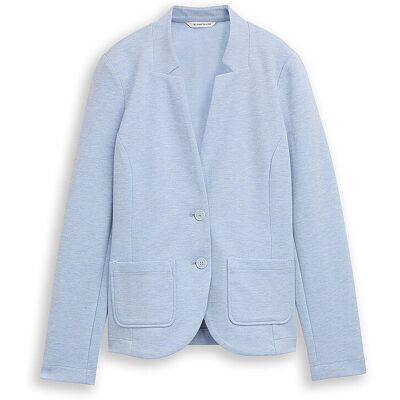 TOM TAILOR Blazer hellblau XXXL W TOM TAILOR Blazer hellblau XXXL W