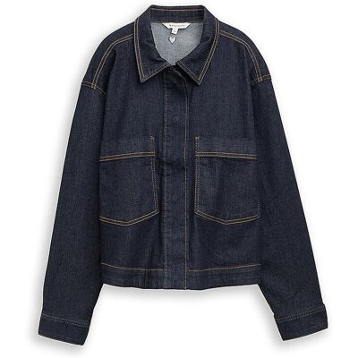 TOM TAILOR Jeansjacke dunkelblau 44 W TOM TAILOR Jeansjacke dunkelblau 44 W