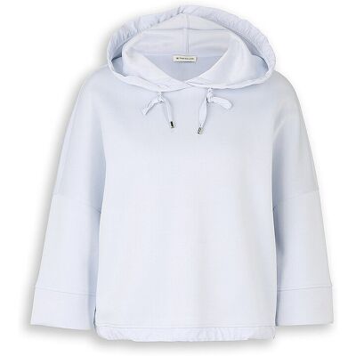 TOM TAILOR Kapuzensweater - Hoodie hellgrau XS W TOM TAILOR Kapuzensweater - Hoodie hellgrau XS W