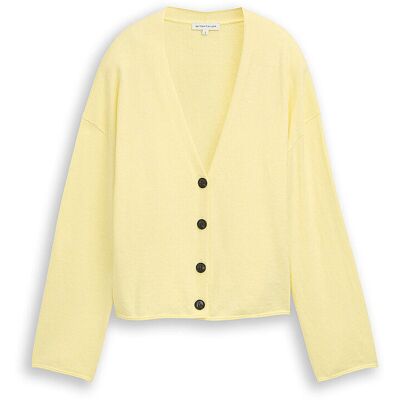 TOM TAILOR Cardigan gelb M W TOM TAILOR Cardigan gelb M W
