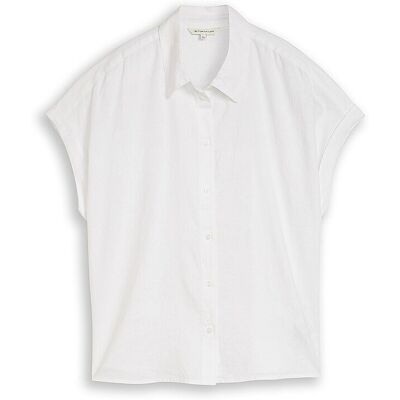 TOM TAILOR Bluse weiss 46 W TOM TAILOR Bluse weiss 46 W
