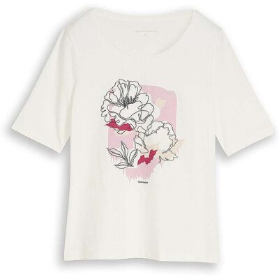 TOM TAILOR T-Shirt weiss XXL W TOM TAILOR T-Shirt weiss XXL W