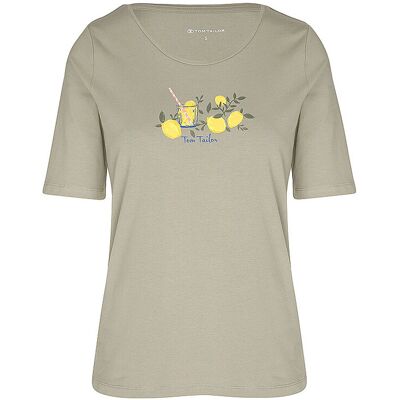 TOM TAILOR T-Shirt olive L W TOM TAILOR T-Shirt olive L W