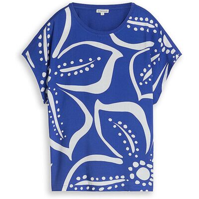 TOM TAILOR T-Shirt blau XL W TOM TAILOR T-Shirt blau XL W