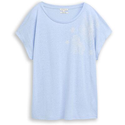 TOM TAILOR T-Shirt blau XXL W TOM TAILOR T-Shirt blau XXL W