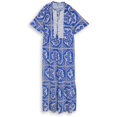 TOM TAILOR Maxikleid blau 34 W TOM TAILOR Maxikleid blau 34 W