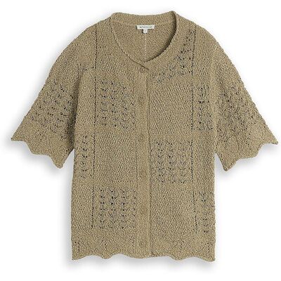 TOM TAILOR Strickjacke olive L W TOM TAILOR Strickjacke olive L W