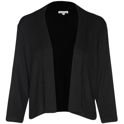 TOM TAILOR Strickjacke schwarz L W TOM TAILOR Strickjacke schwarz L W