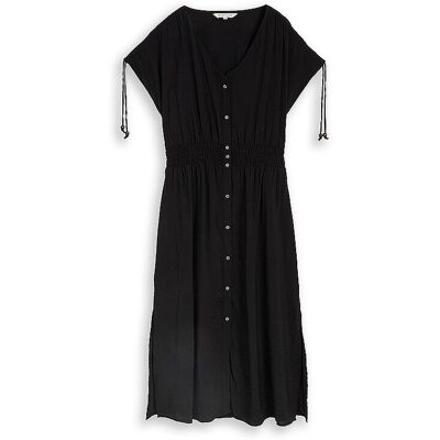 TOM TAILOR Midikleid schwarz 36 W TOM TAILOR Midikleid schwarz 36 W