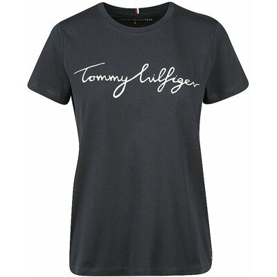 Tommy Hilfiger T-Shirt Regular Fit dunkelblau S W Tommy Hilfiger T-Shirt Regular Fit dunkelblau S W