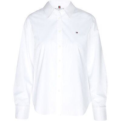 Tommy Hilfiger Bluse Regular Fit weiss 42 W Tommy Hilfiger Bluse Regular Fit weiss 42 W