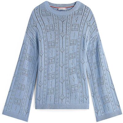 Tommy Hilfiger Pullover blau L W Tommy Hilfiger Pullover blau L W