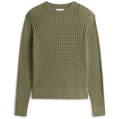 Tommy Hilfiger Pullover dunkelgrün XL W Tommy Hilfiger Pullover dunkelgrün XL W