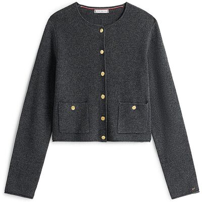 Tommy Hilfiger Wolljacke grau M W Tommy Hilfiger Wolljacke grau M W