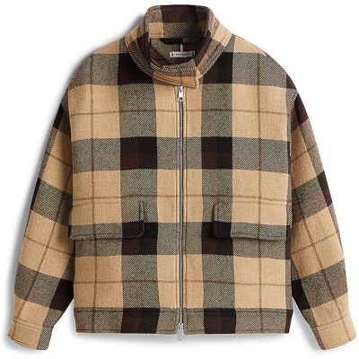 Tommy Hilfiger Wolljacke braun 36 W Tommy Hilfiger Wolljacke braun 36 W