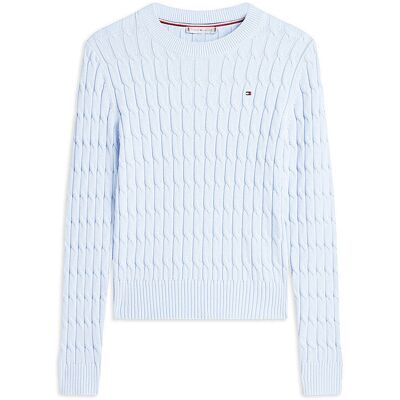 Tommy Hilfiger Pullover hellblau XS W Tommy Hilfiger Pullover hellblau XS W