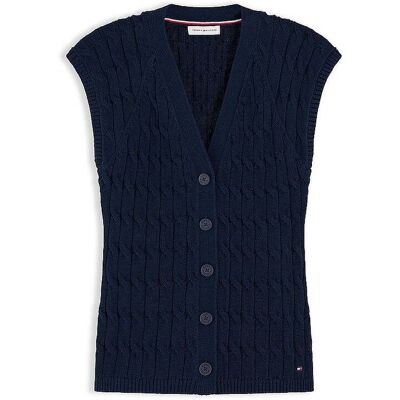 Tommy Hilfiger Gilet dunkelblau XL W Tommy Hilfiger Gilet dunkelblau XL W
