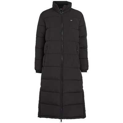 TOMMY JEANS Steppmantel schwarz L W TOMMY JEANS Steppmantel schwarz L W
