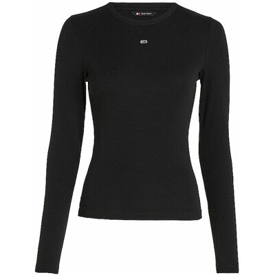 TOMMY JEANS Langarmshirt schwarz M W TOMMY JEANS Langarmshirt schwarz M W