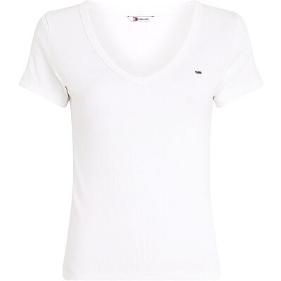 TOMMY JEANS T-Shirt weiss XL W TOMMY JEANS T-Shirt weiss XL W