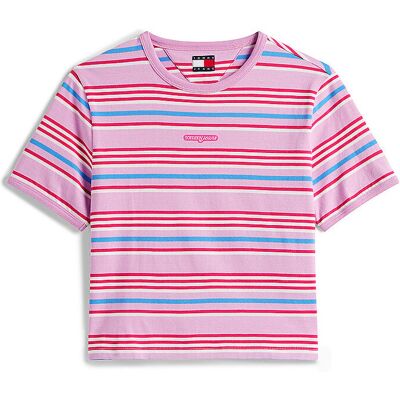 TOMMY JEANS T-Shirt rosa L W TOMMY JEANS T-Shirt rosa L W
