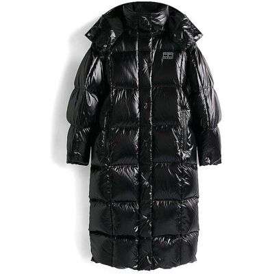 TOMMY JEANS Steppmantel ALASKA schwarz S W TOMMY JEANS Steppmantel ALASKA schwarz S W
