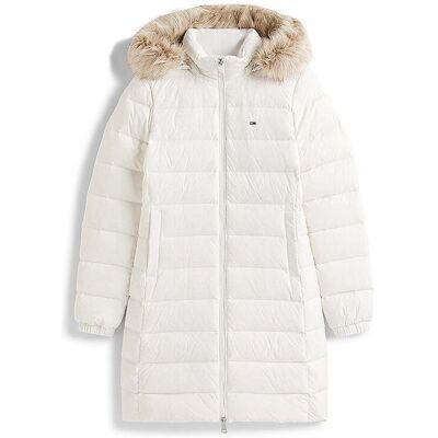 TOMMY JEANS Steppmantel creme S W TOMMY JEANS Steppmantel creme S W