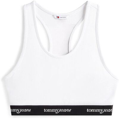 TOMMY JEANS Top cropped Fit weiss XS W TOMMY JEANS Top cropped Fit weiss XS W