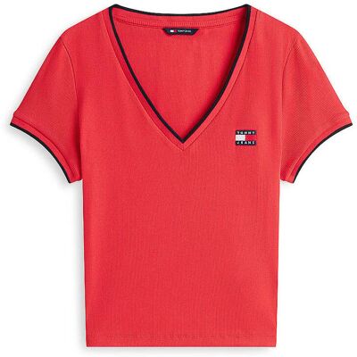 TOMMY JEANS T-Shirt rot M W TOMMY JEANS T-Shirt rot M W