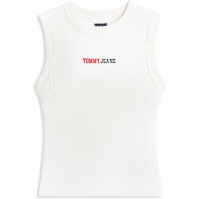TOMMY JEANS Top weiss S W TOMMY JEANS Top weiss S W