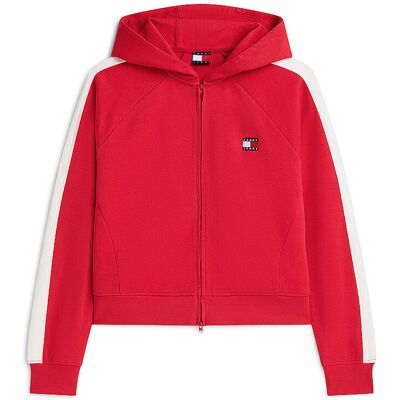 TOMMY JEANS Sweatjacke rot M W TOMMY JEANS Sweatjacke rot M W