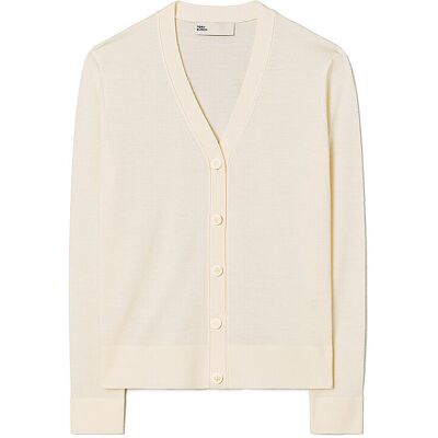 TORY BURCH Cardigan SIMONE creme M W TORY BURCH Cardigan SIMONE creme M W