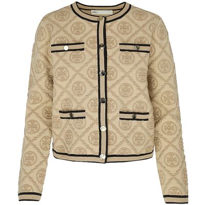 TORY BURCH Strickjacke camel XL W TORY BURCH Strickjacke camel XL W