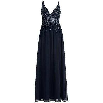 VERA MONT Abendkleid dunkelblau 34 W VERA MONT Abendkleid dunkelblau 34 W