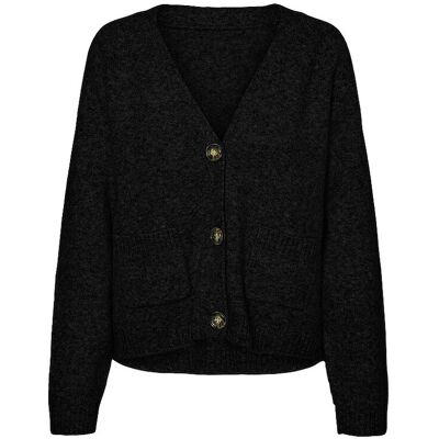 VERO MODA Cardigan VMBOOM schwarz S W VERO MODA Cardigan VMBOOM schwarz S W