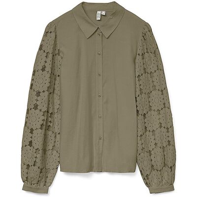 VERO MODA Bluse VMFABENA olive XS W VERO MODA Bluse VMFABENA olive XS W