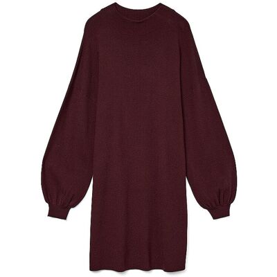 VERO MODA Minikleid VMNANCY dunkelrot L W VERO MODA Minikleid VMNANCY dunkelrot L W