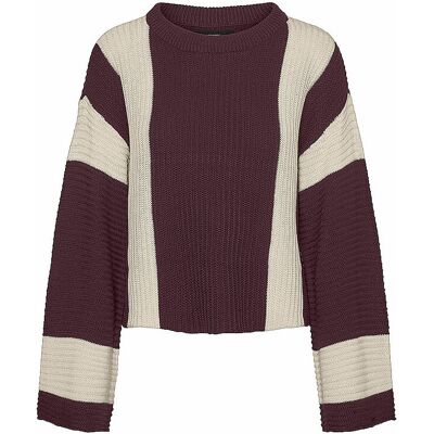 VERO MODA Pullover VMGIGI dunkelrot XS W VERO MODA Pullover VMGIGI dunkelrot XS W