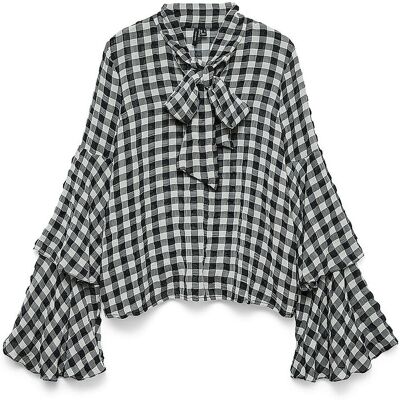 VERO MODA Blusenshirt VMSIA schwarz L W VERO MODA Blusenshirt VMSIA schwarz L W