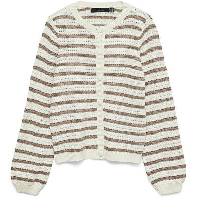 VERO MODA Strickjacke VMGORGEOUS creme S W VERO MODA Strickjacke VMGORGEOUS creme S W