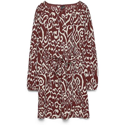 VERO MODA Minikleid VMFRIGA dunkelrot M W VERO MODA Minikleid VMFRIGA dunkelrot M W