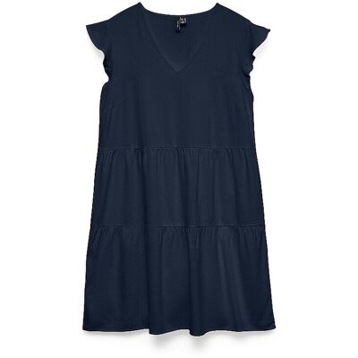 VERO MODA Minikleid VMMYMILO dunkelblau M W VERO MODA Minikleid VMMYMILO dunkelblau M W