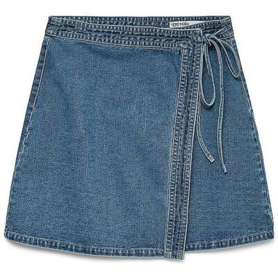 VERO MODA Wickelrock VMLIZA blau M W VERO MODA Wickelrock VMLIZA blau M W