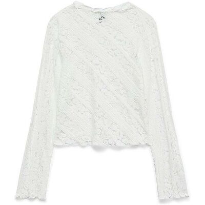 VERO MODA Langarmshirt VMKENNEDY weiss XL W VERO MODA Langarmshirt VMKENNEDY weiss XL W