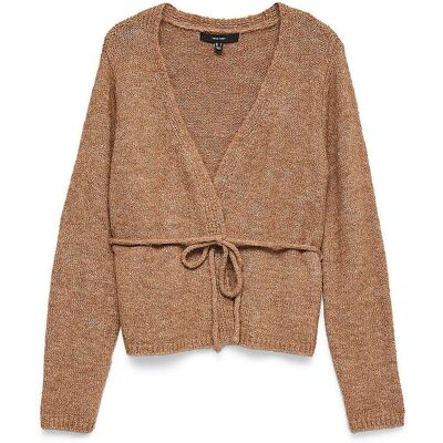 VERO MODA Strickjacke VMSORRENTO hellbraun M W VERO MODA Strickjacke VMSORRENTO hellbraun M W